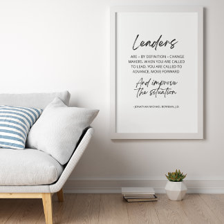 Führende Persönlichkeiten sind definitionsgemäß Ma Poster