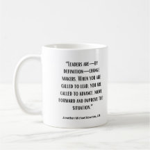 Führende Persönlichkeiten sind die Tasse der Verän