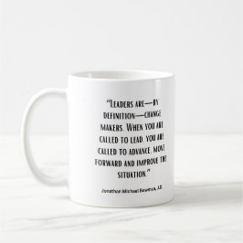 Führende Persönlichkeiten sind die Tasse der Verän