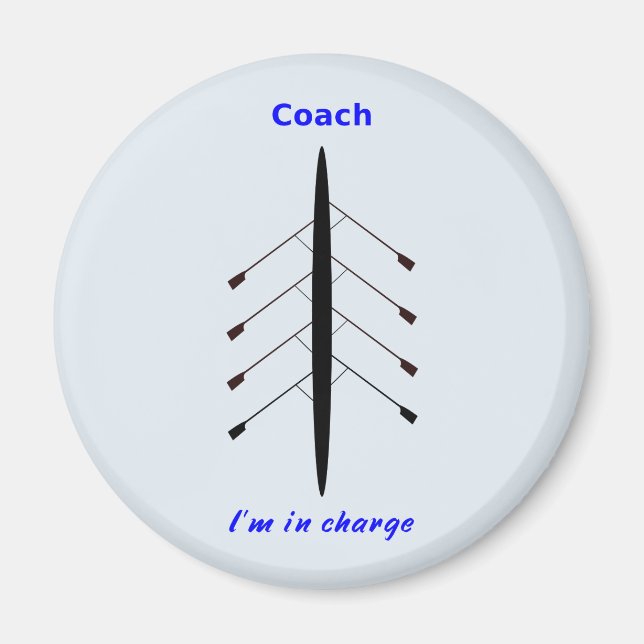 Führender Ruderwagen Magnet (Vorne)