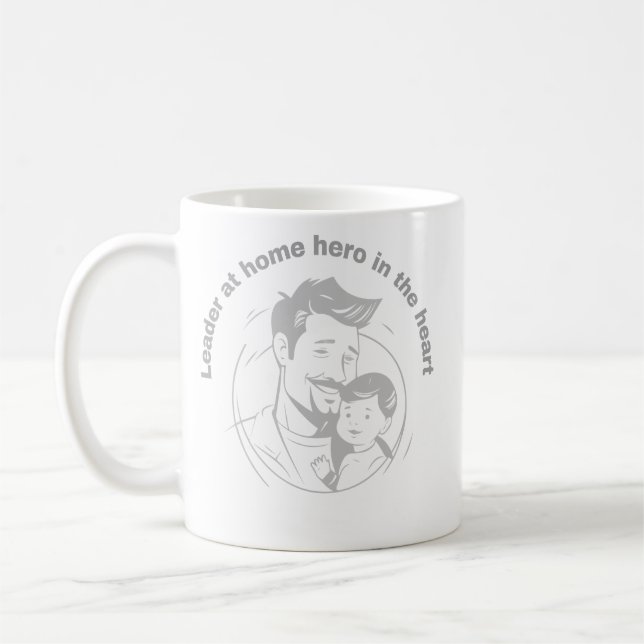 Führer auf Zuhause Kaffeetasse (Links)