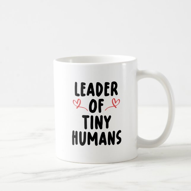 Führer der Tiny Humans Kaffeetasse (Rechts)