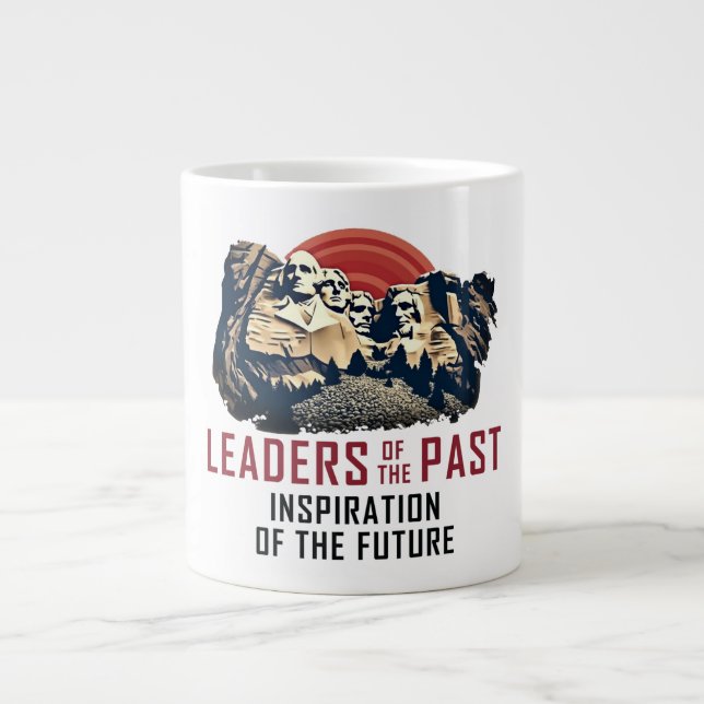 Führer der Vergangenheit Jumbo-Tasse (Vorderseite)
