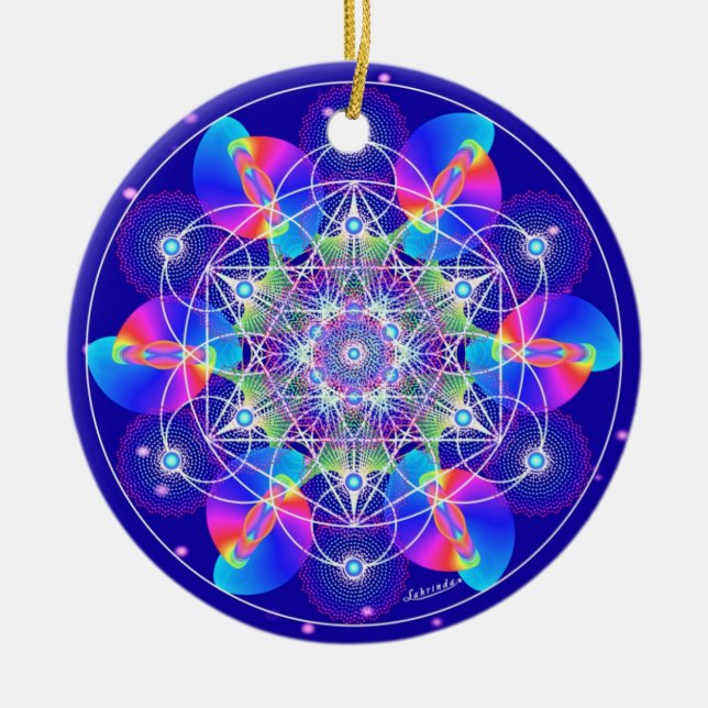 Führer des kosmischen Traums Keramikornament (Vorne)