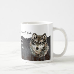 Führer des Pack 30. Geburtstag Spaß Wolf 30. Kaffeetasse
