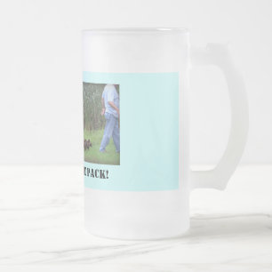 Führer des Satzes Mattglas Bierglas