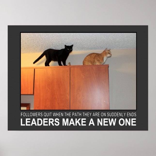 Führer machen einen neuen Weg Poster (Vorne)