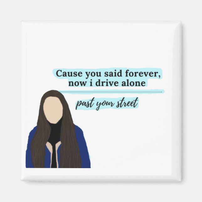 Führerschein für Olivia rodrigo magnet (Vorne)