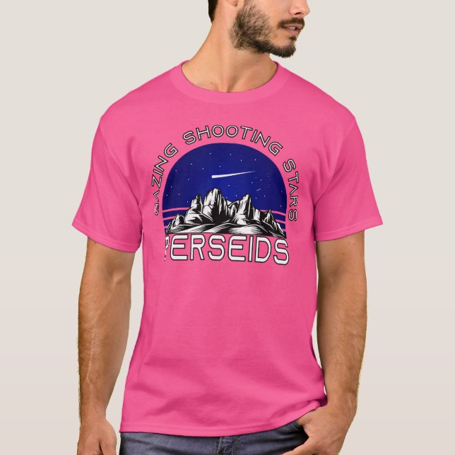 Führt das Shooting Star Gazing I Star Hunter Astro T-Shirt (Vorderseite)