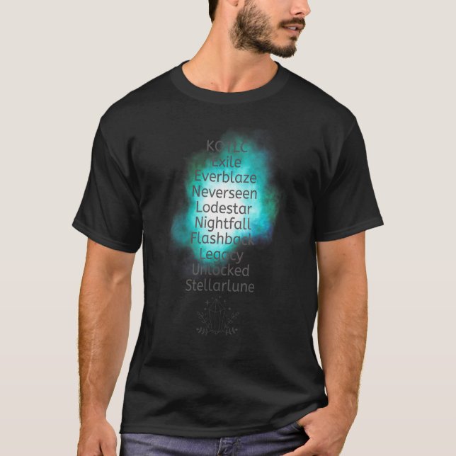 Führung der Buchtitel der verlorenen Städte T-Shirt (Vorderseite)