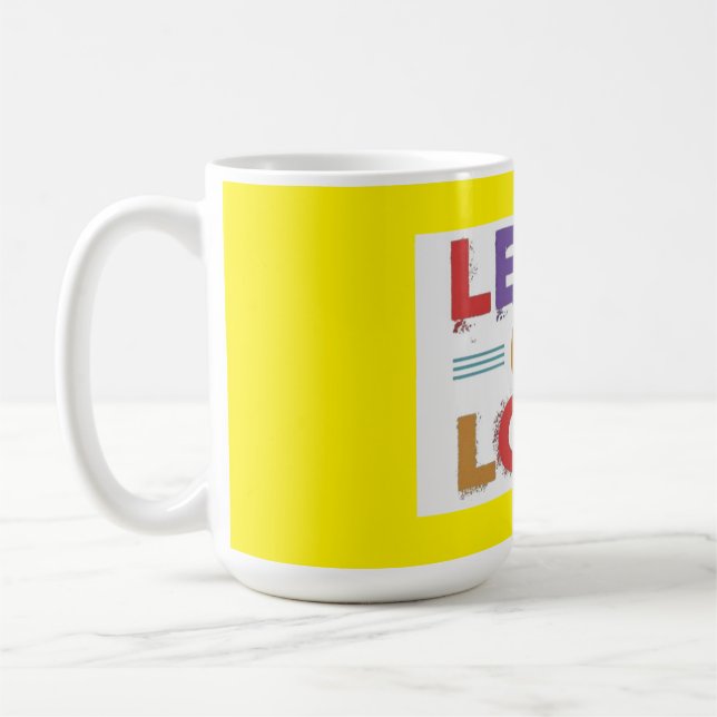 Führung mit Liebe Motivierend Angebotsanalyse Tass Kaffeetasse (Links)