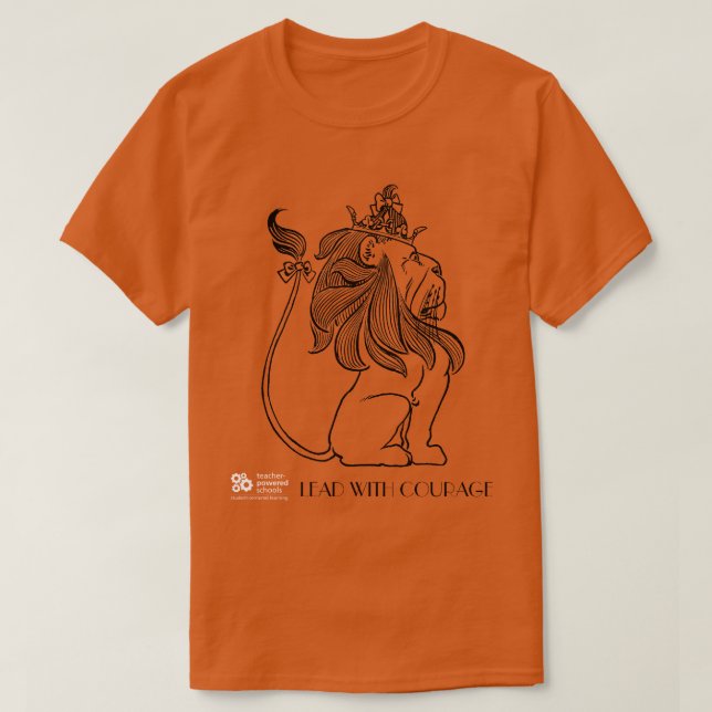 Führung mit Mut T-Shirt (Design vorne)