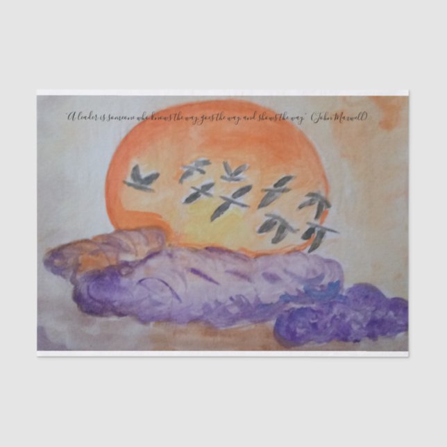 Führung Seidenpapier (Vorderseite)