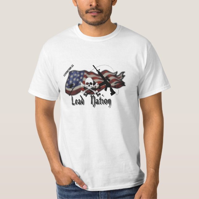 Führungs-Nation klassische T T-Shirt (Vorderseite)