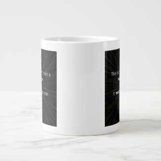 Führungskompetenz ist Klarheit, nicht Lautstärke Jumbo-Tasse