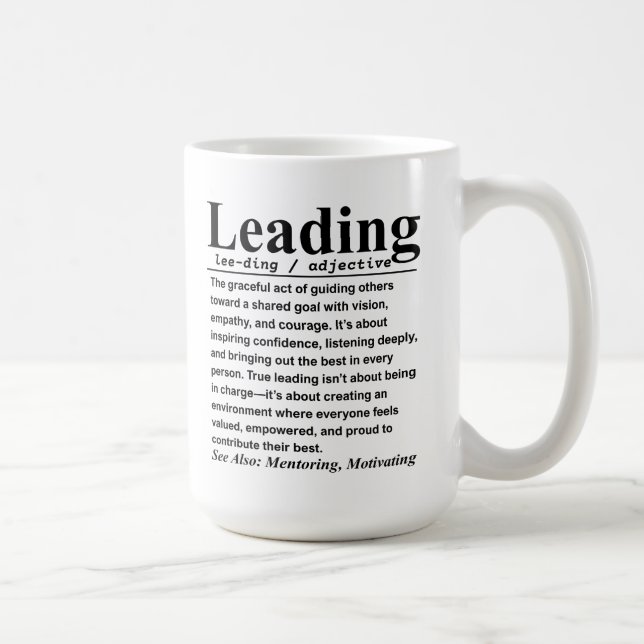 Führungskompetenz Kaffeetasse (Rechts)
