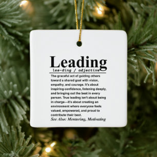 Führungskompetenz Keramikornament