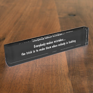 Führungskraft der Funny Office Namensplakette