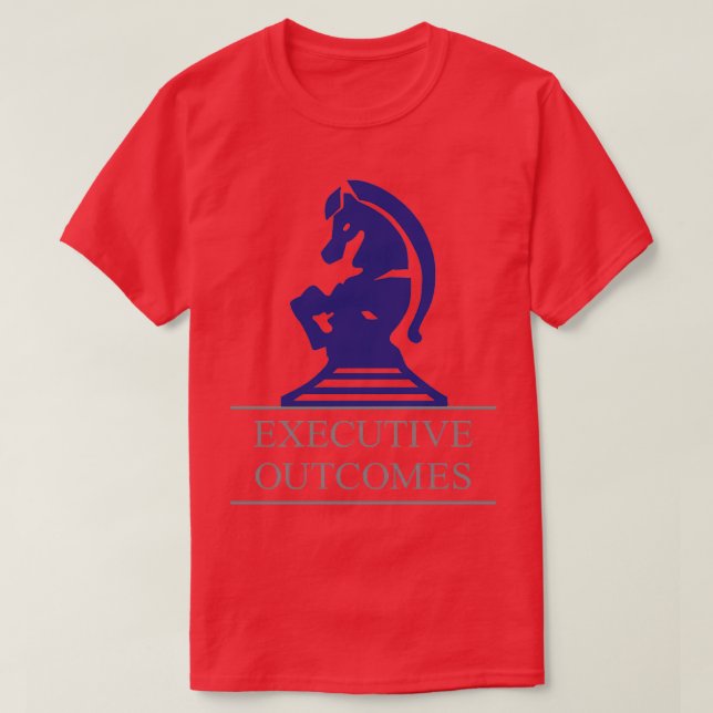 Führungskraft Ergebnisse Großdruck T-Shirt (Design vorne)