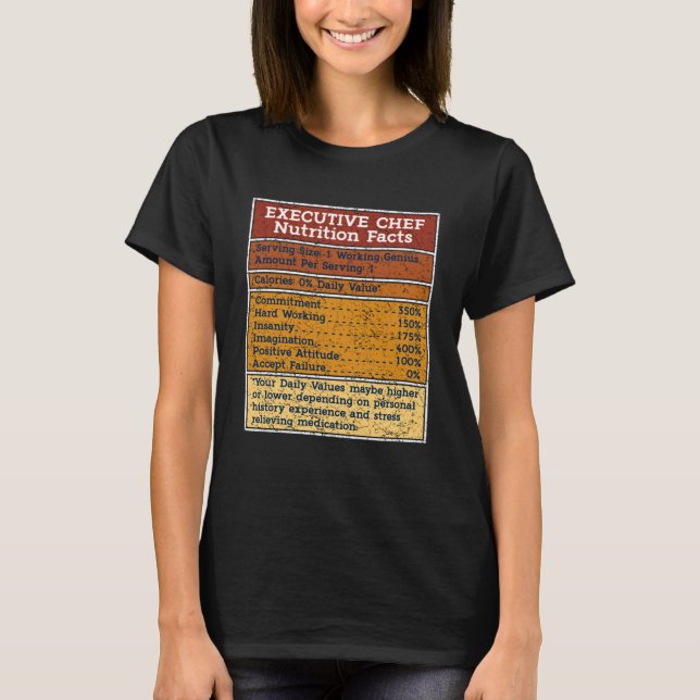 Führungskraft Koch Kochen Koch Kulinarisches Köche T-Shirt (Vorderseite)