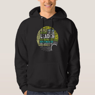 Führungskraft Leiter Integrität Vereinen Cottageco Hoodie