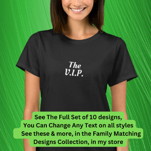 Führungskraft Producer, VIP Matching Music Family T-Shirt