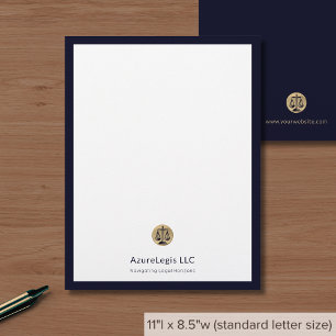 Führungskraft Rechtsanwaltskanzlei Letterhead mit Briefbogen