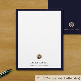 Führungskraft Rechtsanwaltskanzlei Letterhead mit  Briefbogen