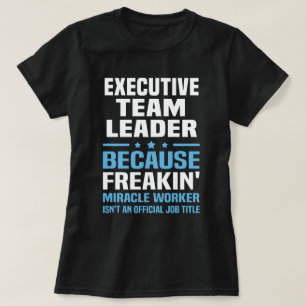 Führungskraft Teamleiter T-Shirt