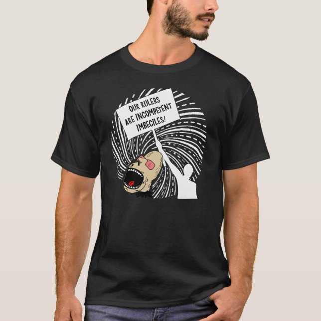Führungspersönlichkeiten sind inkompetente Instink T-Shirt (Vorderseite)