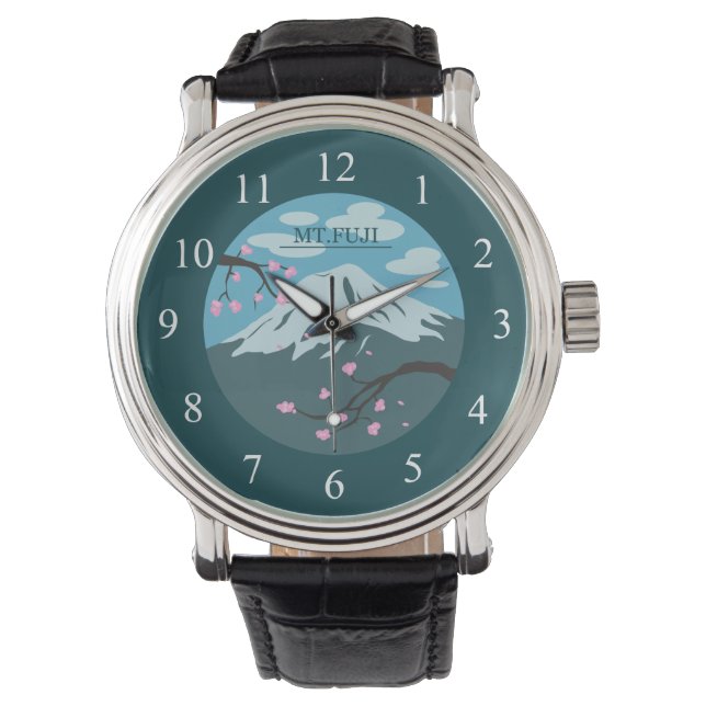 Fuji Armbanduhr (Vorderseite)