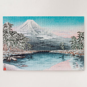 Fuji aus Tagonoura, Snow Hiroaki Takahashi