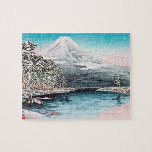 Fuji aus Tagonoura, Snow Hiroaki Takahashi