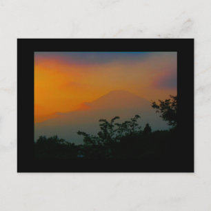 Fuji, japanische Postkarte