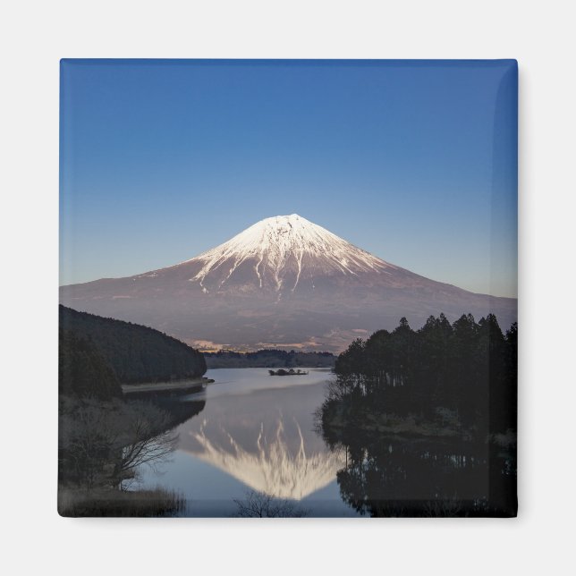 Fuji Lake Reflection Magnet (Vorne)