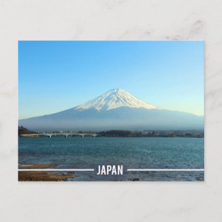 Fuji Mountain, Kawaguchi - Die fünf Seen, Japan Postkarte