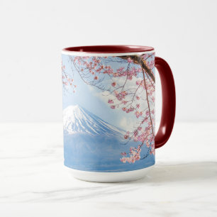 Fuji Mountain   Kawaguchiko-See   Frühjahr in Japa Tasse