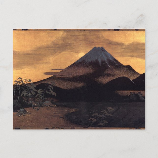 Fuji Postkarte (Vorderseite)