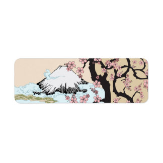 Fuji und Sakura: Rücksendeadresse