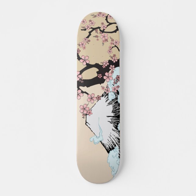Fuji und Sakura: Skateboard (Vorne)