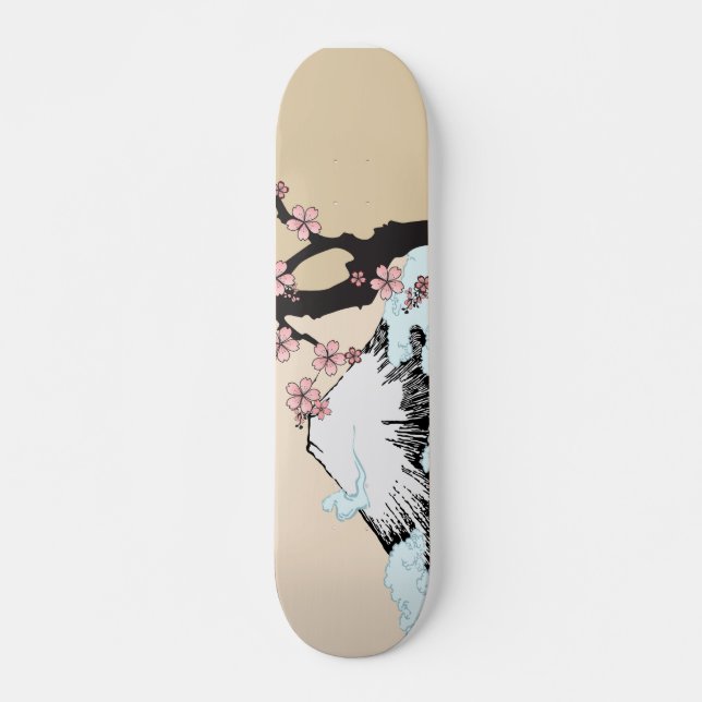 Fuji und Sakura: Skateboard (Vorne)