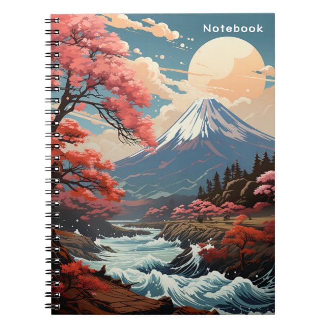 Fuji Zen-Notebook Notizblock (Vorderseite)