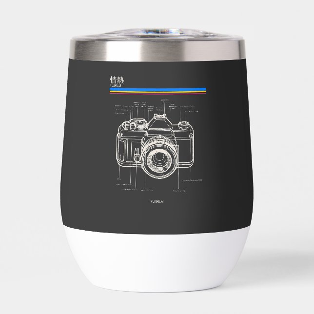 FujiFilm-Kamera-Diagramm (Vorderseite)