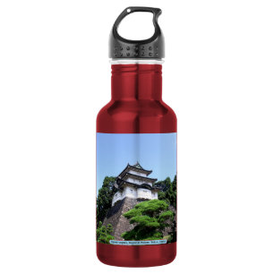 Fujimi-yagura, Kaiserpalast, Tokio, Japan Edelstahlflasche