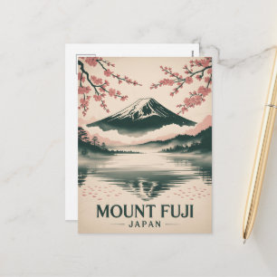 Fujisan Japan Feiertagspostkarte