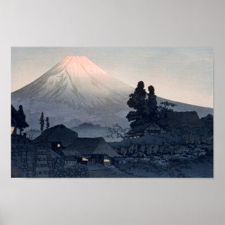 Fujisan von Mizukubo (1932) - Takahashi Poster