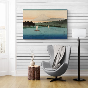 Fukeiga 4 - Ukiyo-e Vintag Japanisch Leinwanddruck