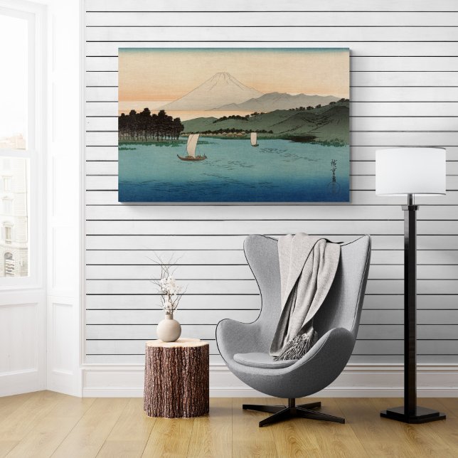 Fukeiga 4 - Ukiyo-e Vintag Japanisch Leinwanddruck (Von Creator hochgeladen)