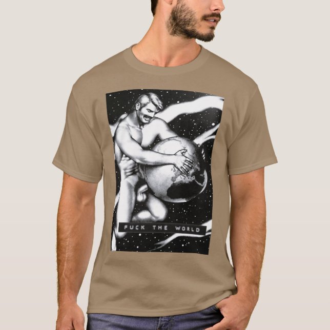 FUKHE WORLDom of Finland funny T-Shirt (Vorderseite)