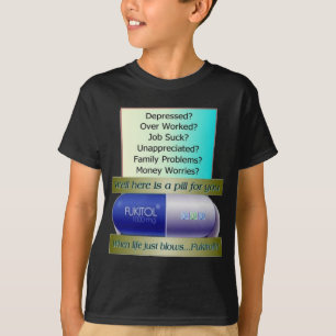 Fukitol, Job ist zum Kotzen, über gearbeitet, T-Shirt